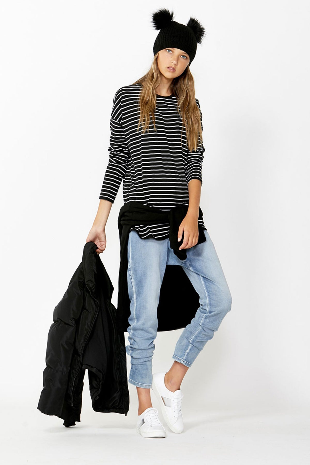 [TEST] Kids Long Sleeve Stripe Top