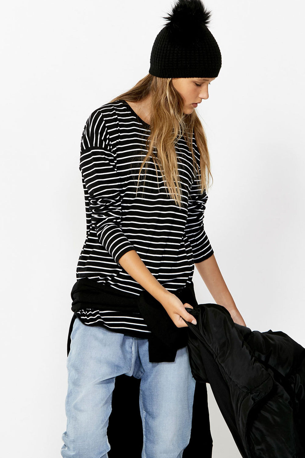 [TEST] Kids Long Sleeve Stripe Top