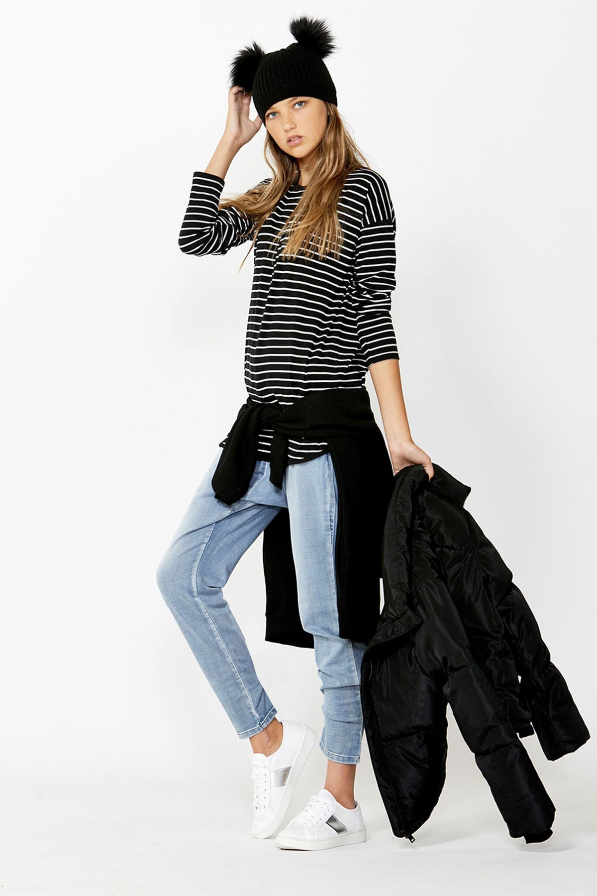 [TEST] Kids Long Sleeve Stripe Top
