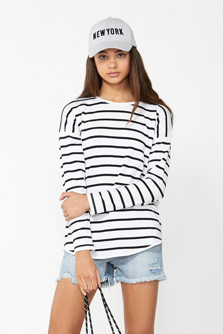[TEST] Kids Long Sleeve Stripe Top