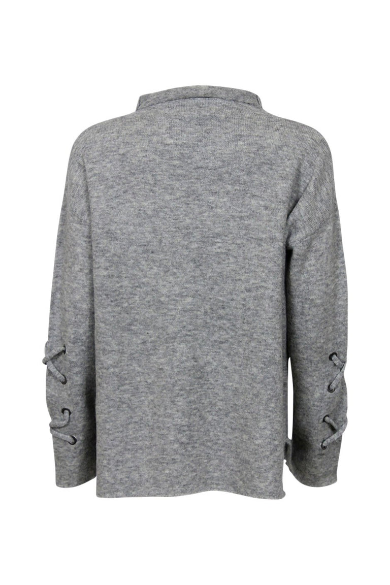[TEST] Kids Lace Up Sleeve Knit