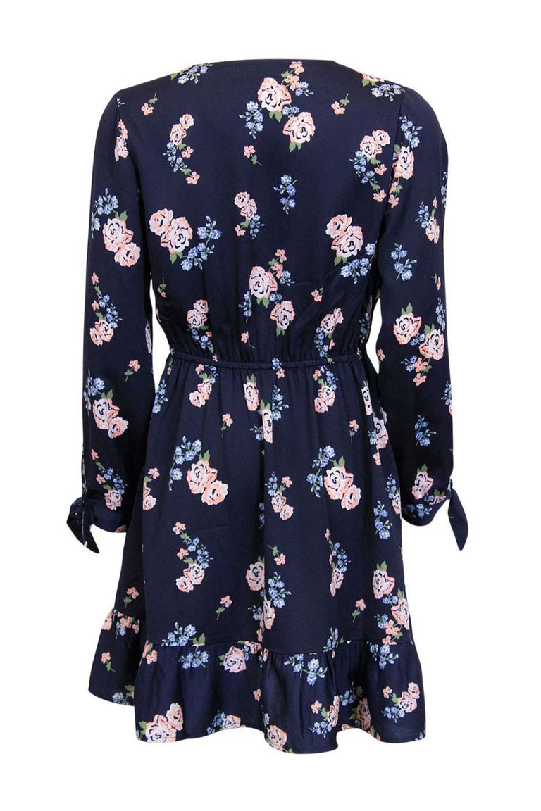 [TEST] Kids Floral Wrap Dress