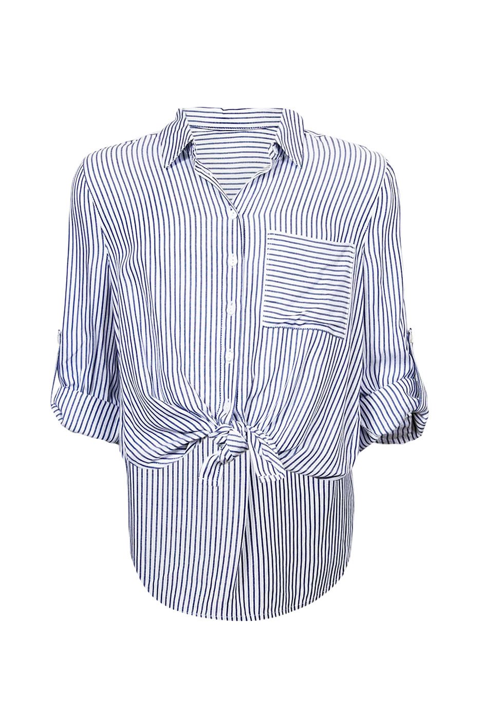 [TEST] Girls Tie Front Shirt