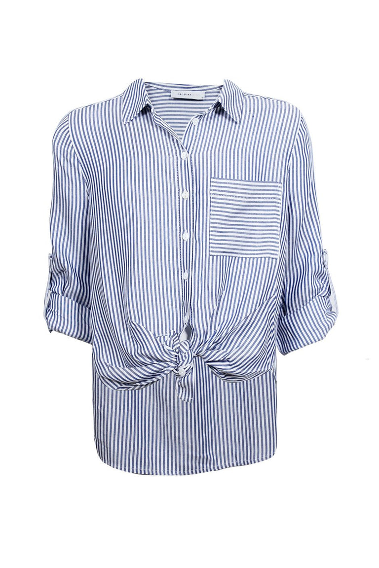 [TEST] Girls Tie Front Shirt