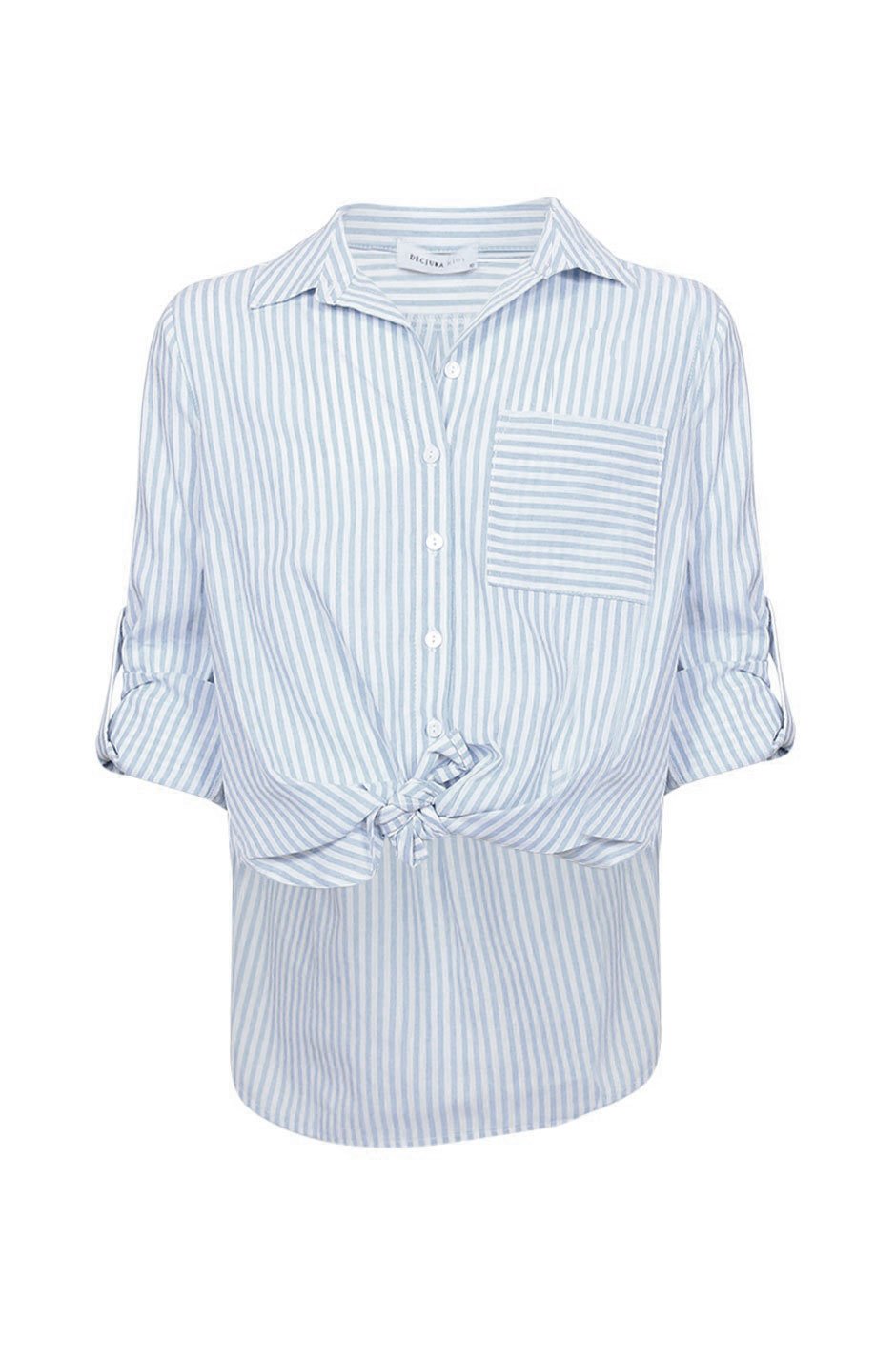 [TEST] Girls Tie Front Shirt