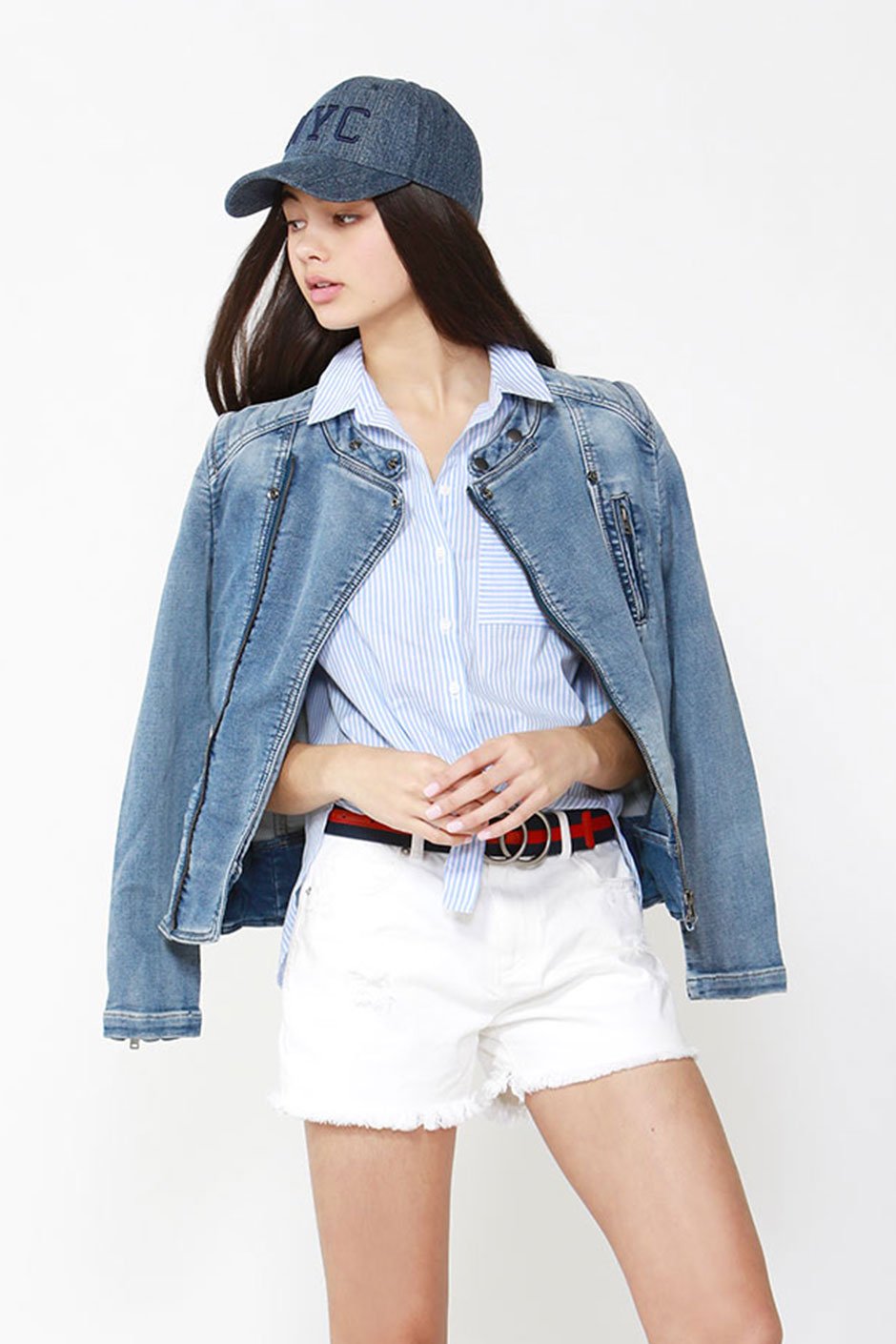 [TEST] Girls Tie Front Shirt