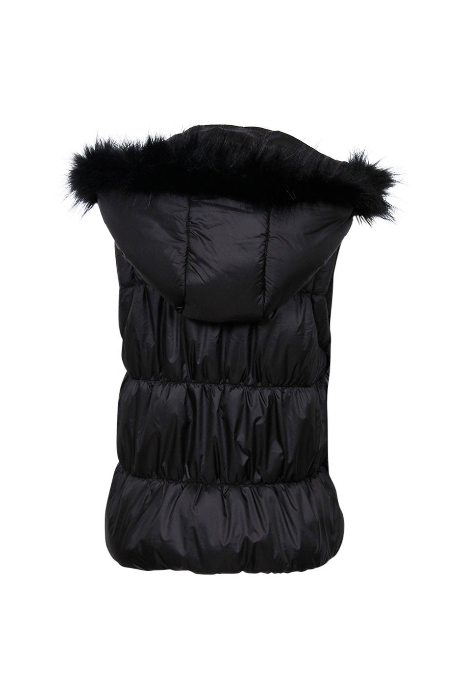 [TEST] Kids Faux Fur Hood Puffer Vest