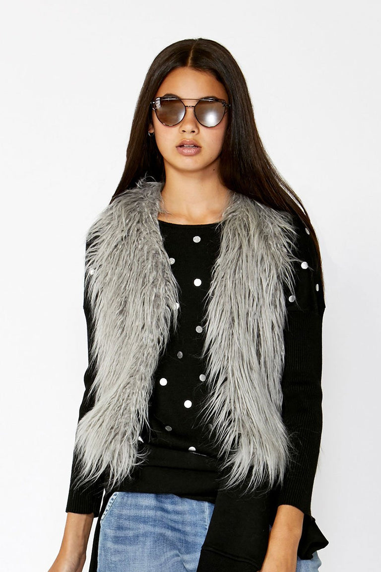 [TEST] Kids Faux Fur Vest