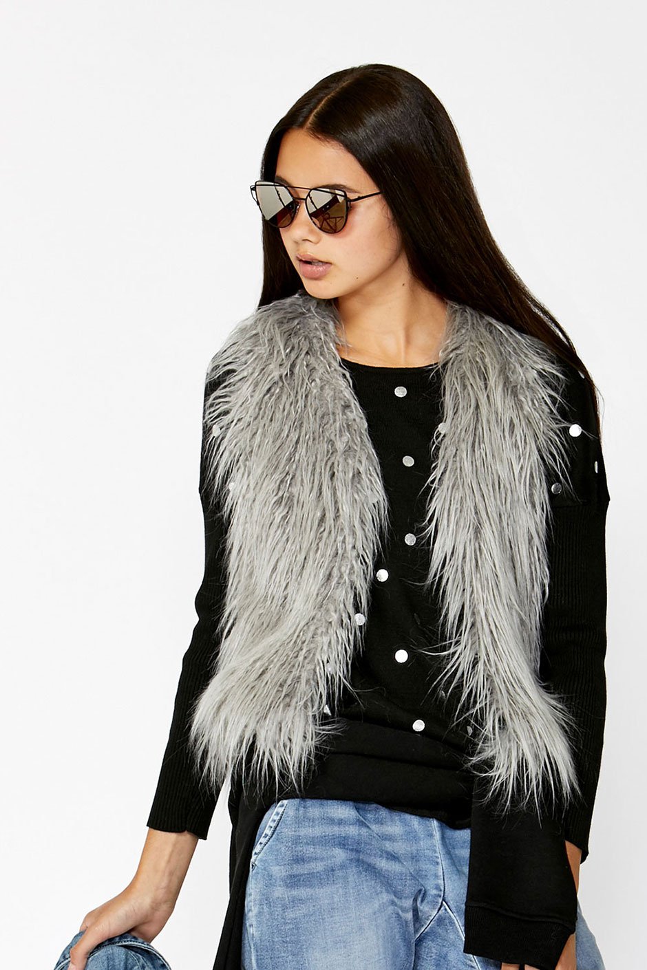 [TEST] Kids Faux Fur Vest