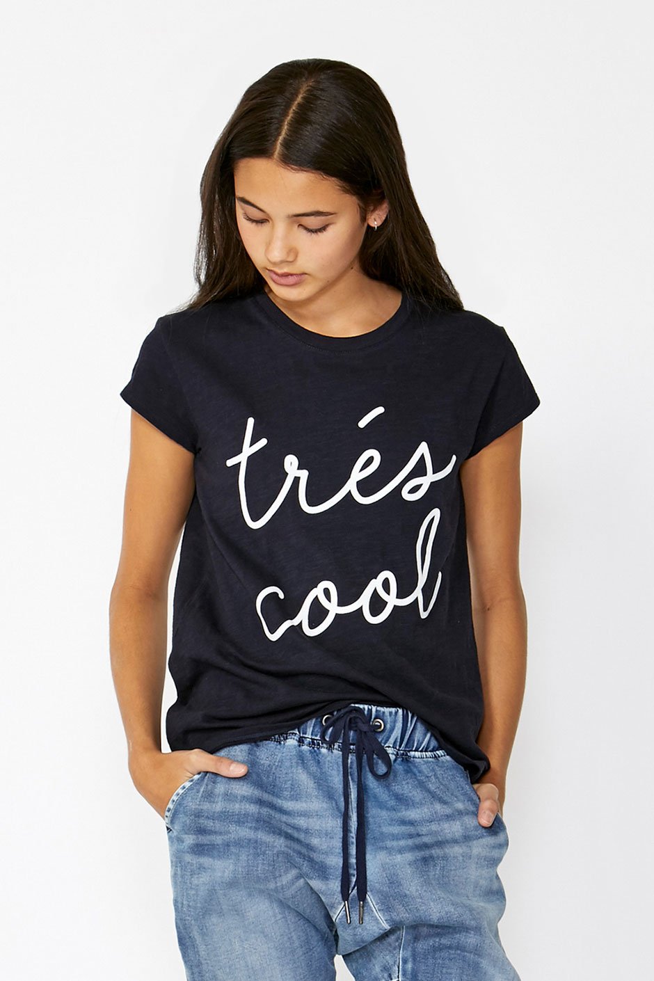 [TEST] Kids Tres Cool Text Tee