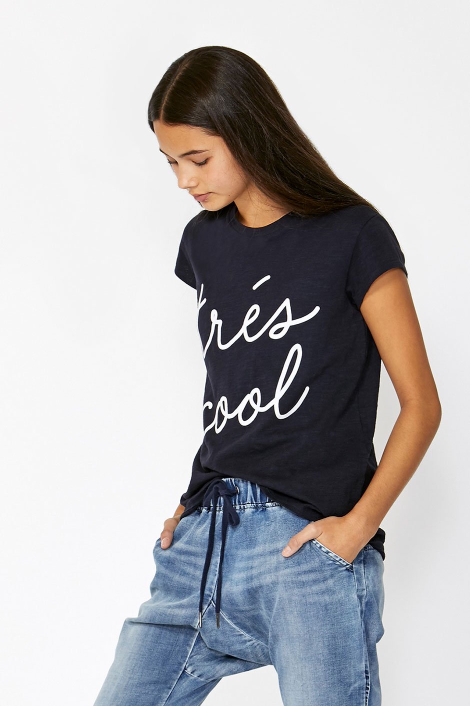 [TEST] Kids Tres Cool Text Tee