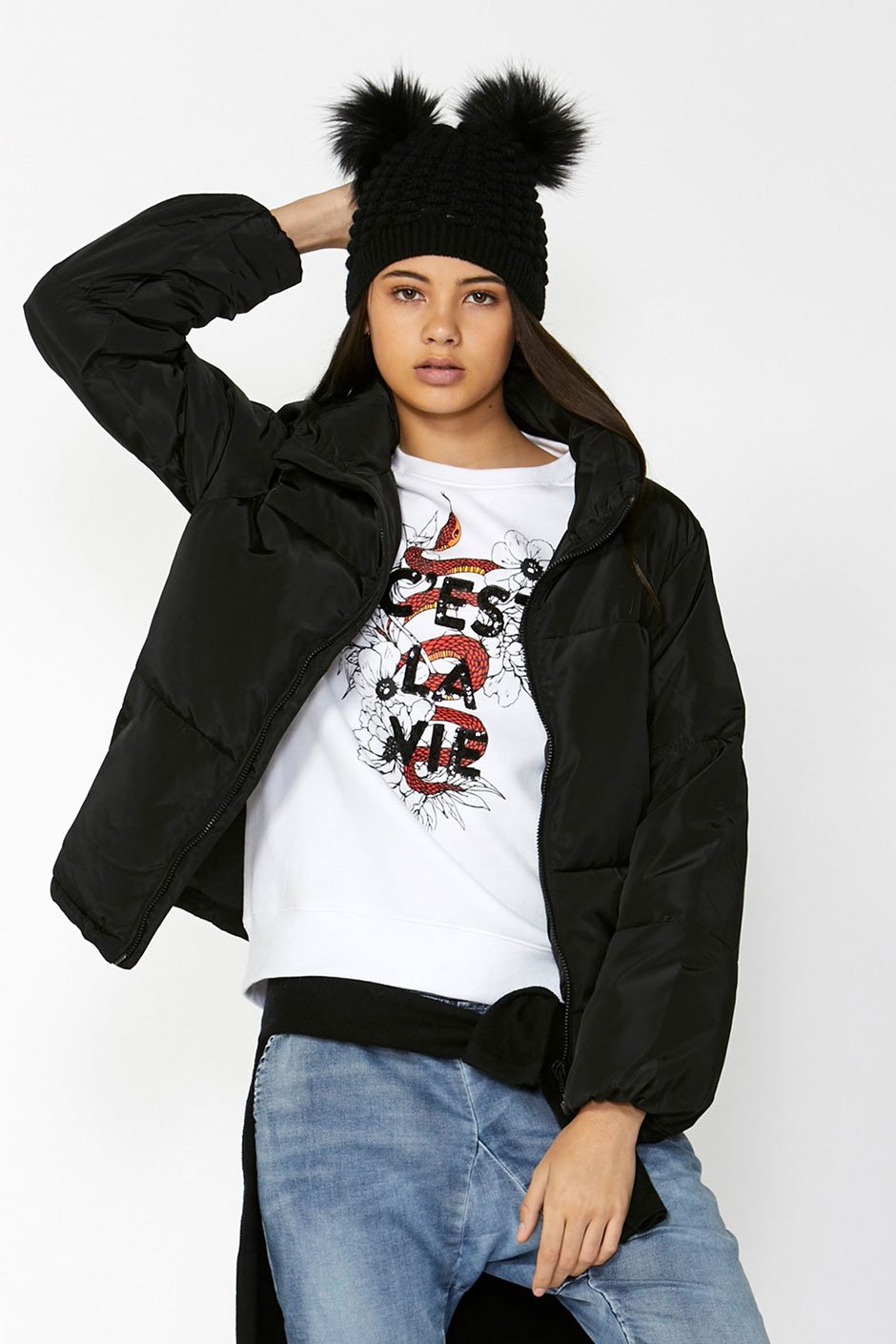 [TEST] Kids Snake Print Sweat