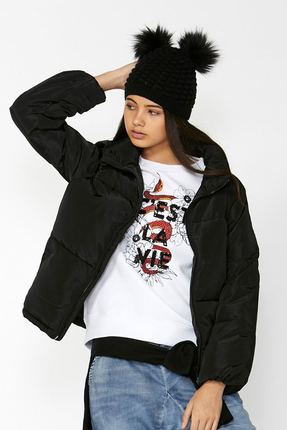[TEST] Kids Snake Print Sweat