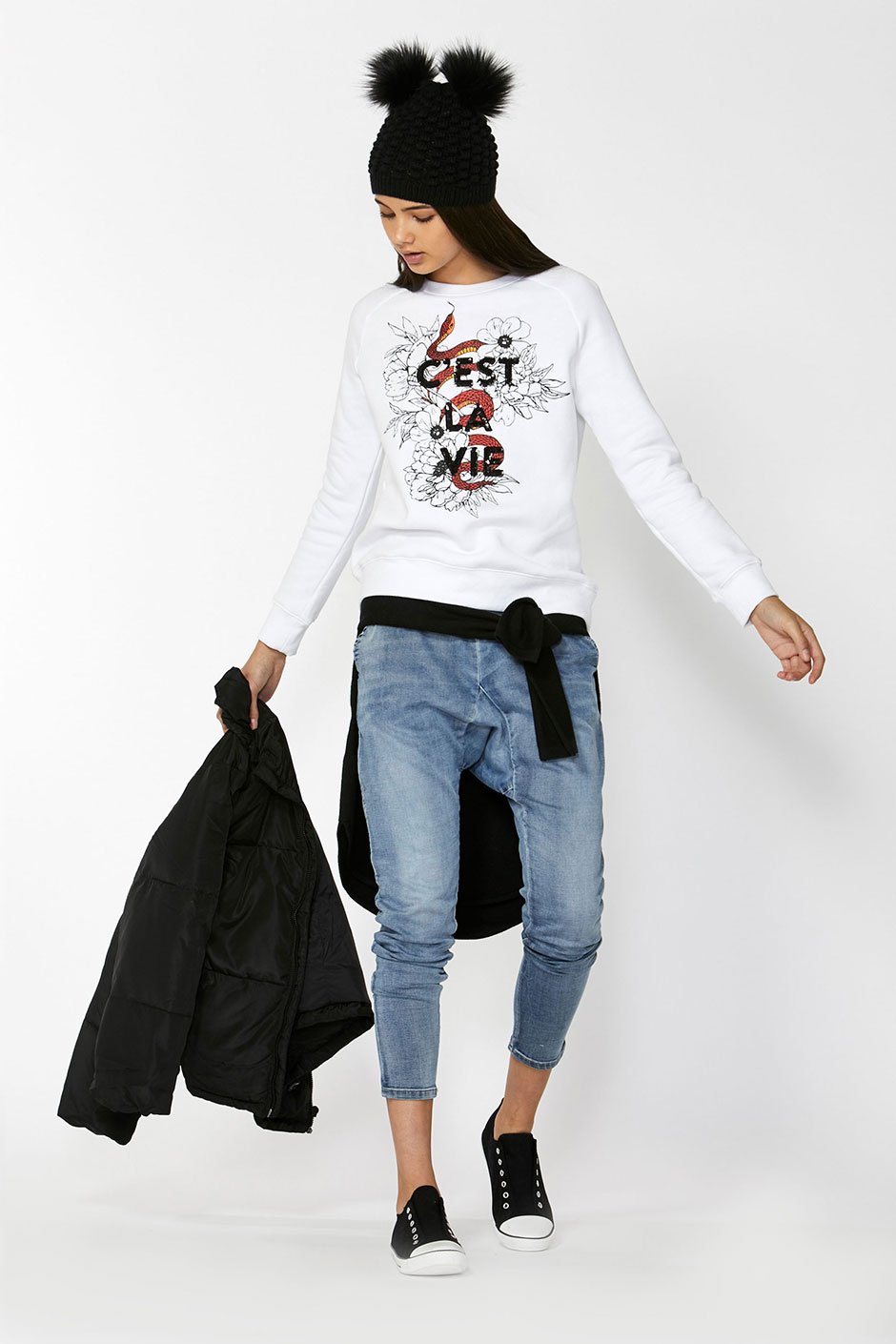 [TEST] Kids Snake Print Sweat