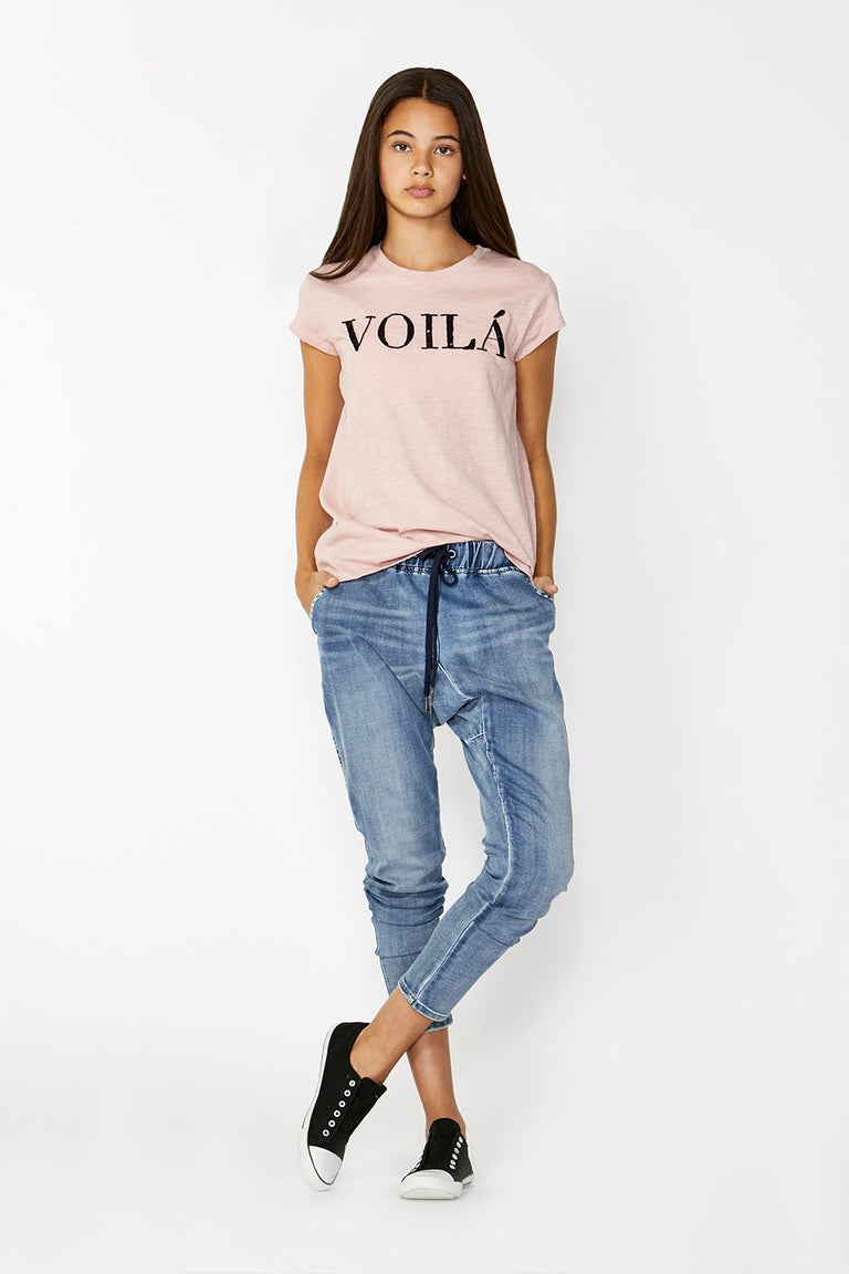 [TEST] Kids Voilà Sequin Text Tee