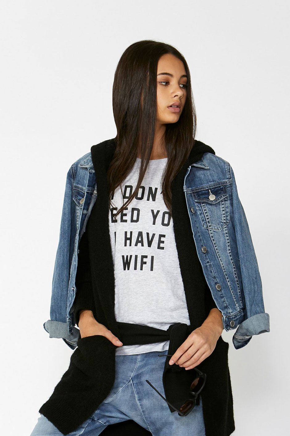[TEST] Kids Long Sleeve Wifi Text Tee