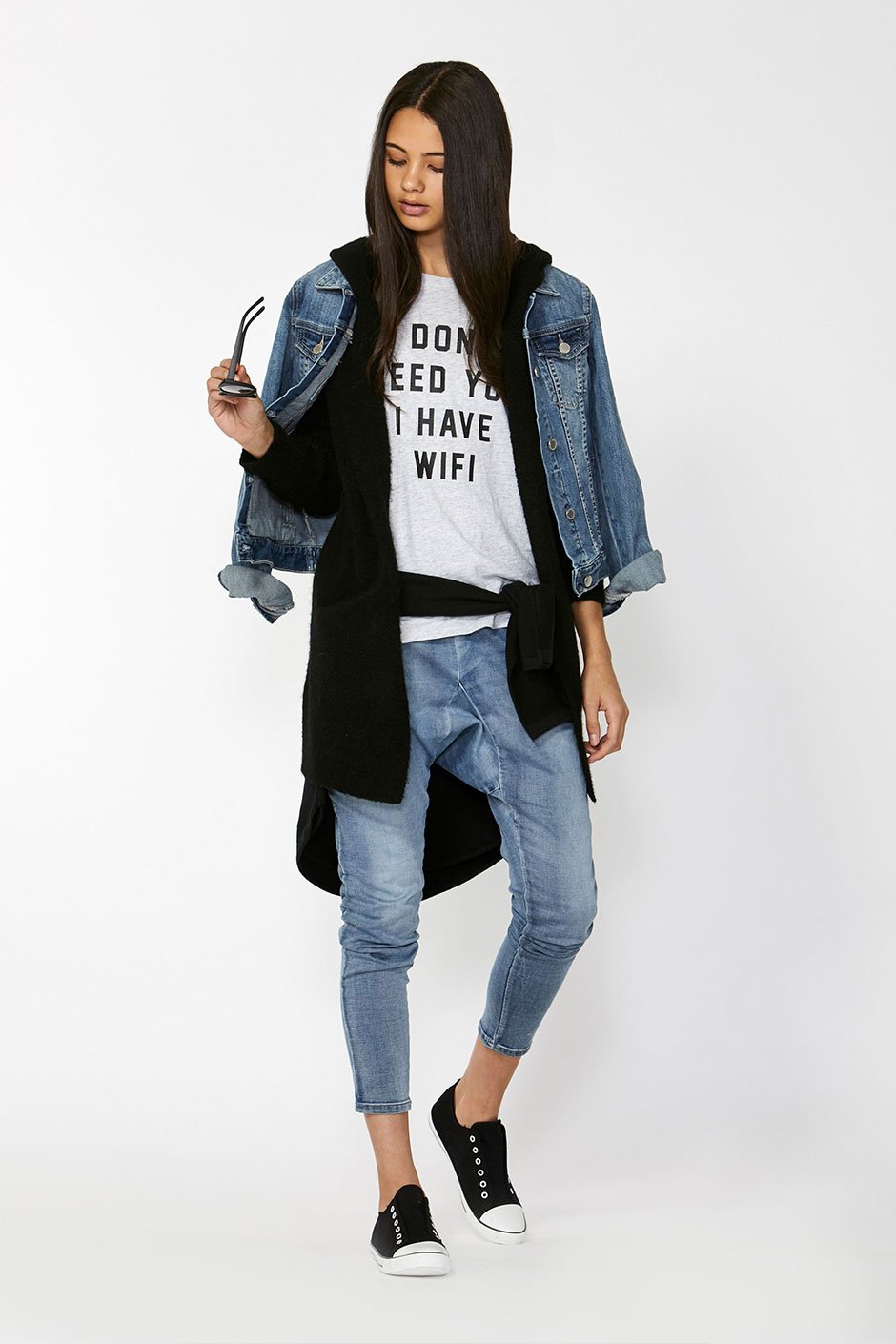 [TEST] Kids Long Sleeve Wifi Text Tee