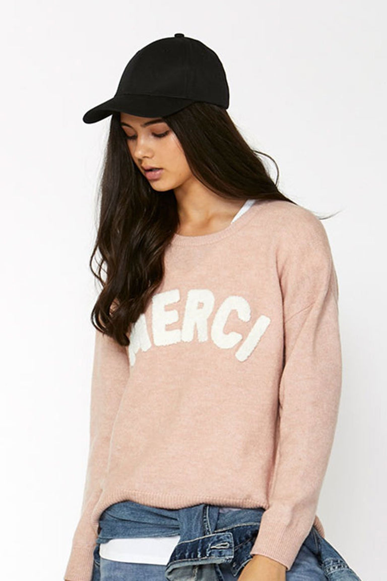 [TEST] Kids Text Knit Pullover