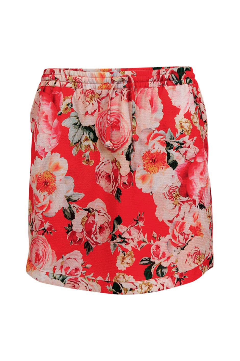 [TEST] Kids Printed Curved Hem Skirt
