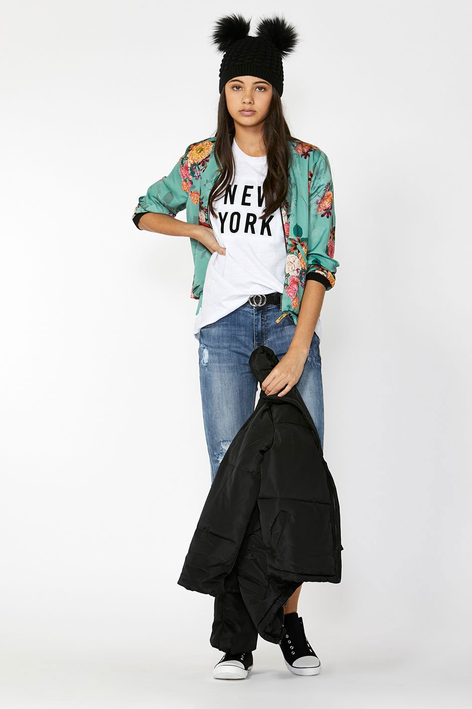 [TEST] Kids New York Applique Tee