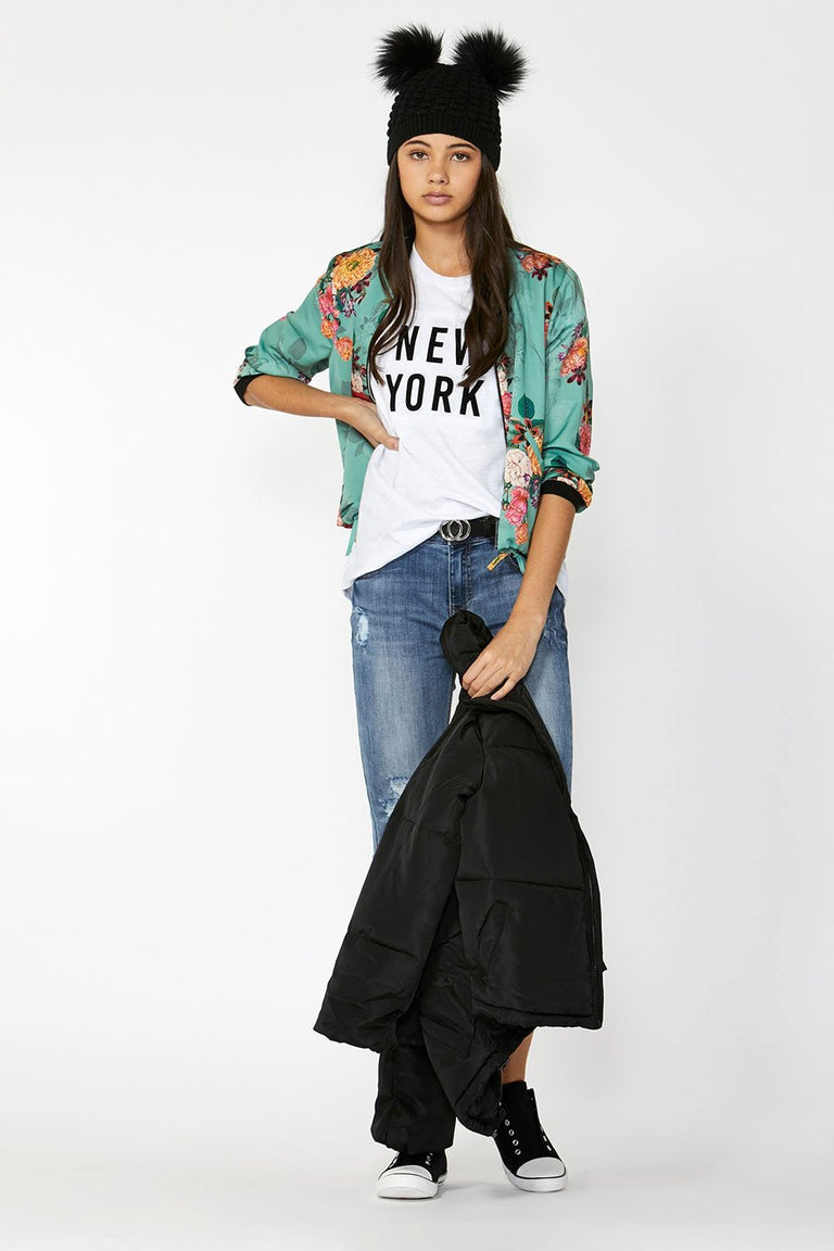 [TEST] Kids New York Applique Tee