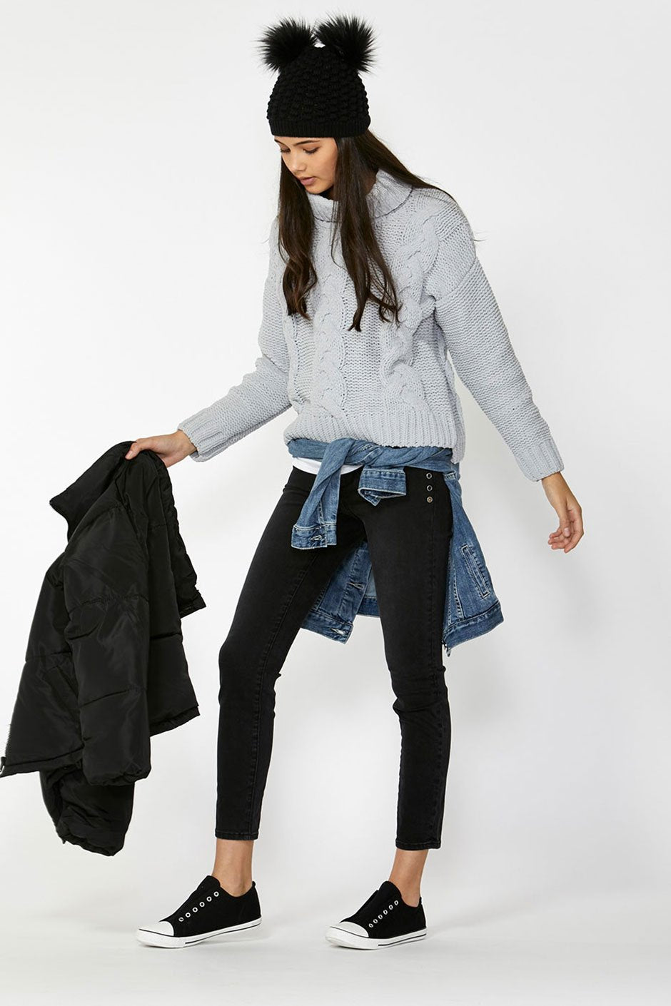 [TEST] Kids Eyelet Detail Jean