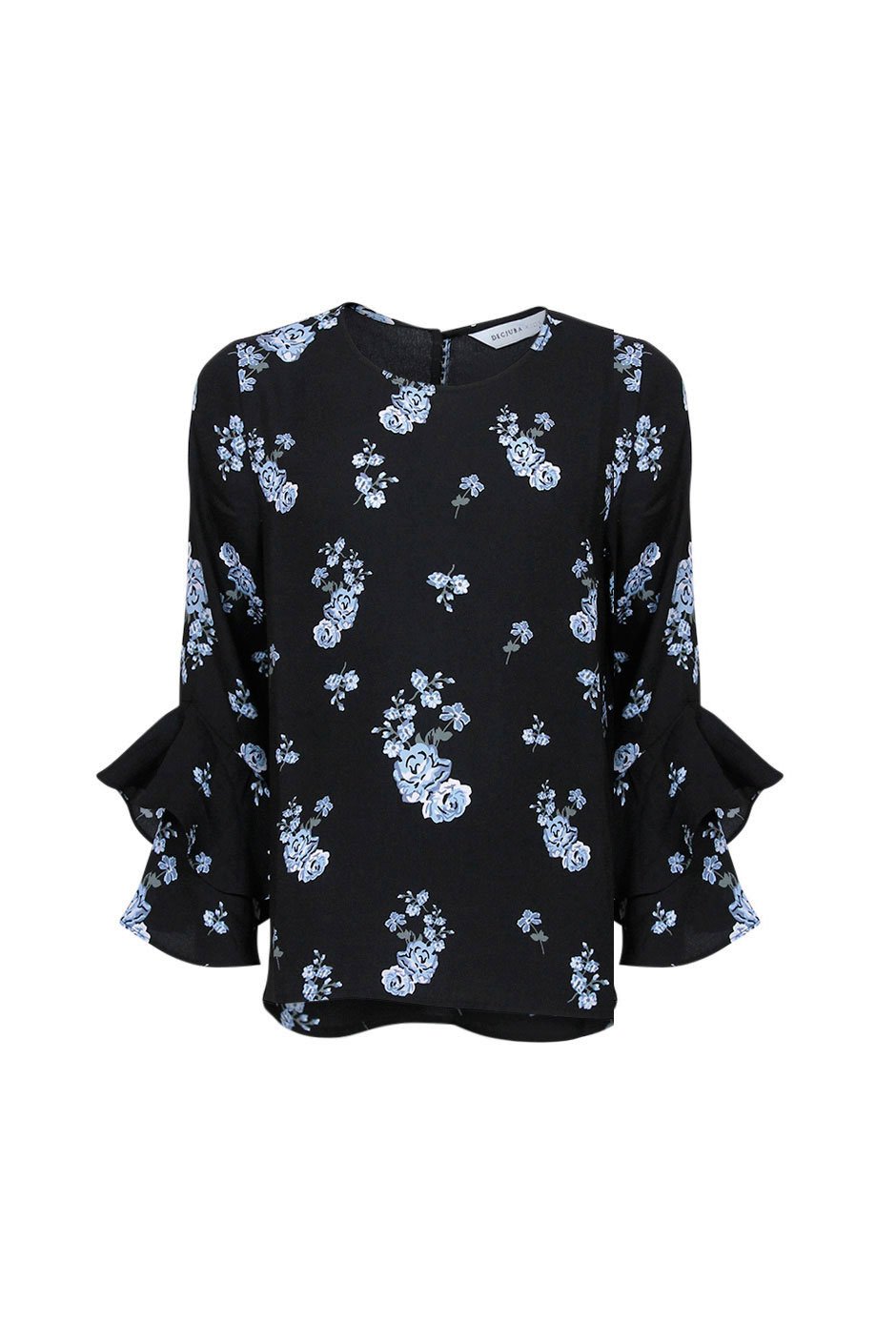 [TEST] Kids Printed Ruffle Blouse