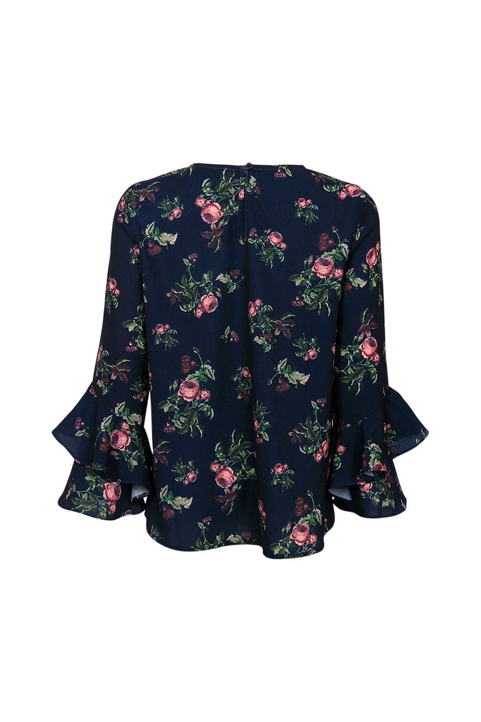 [TEST] Kids Printed Ruffle Blouse