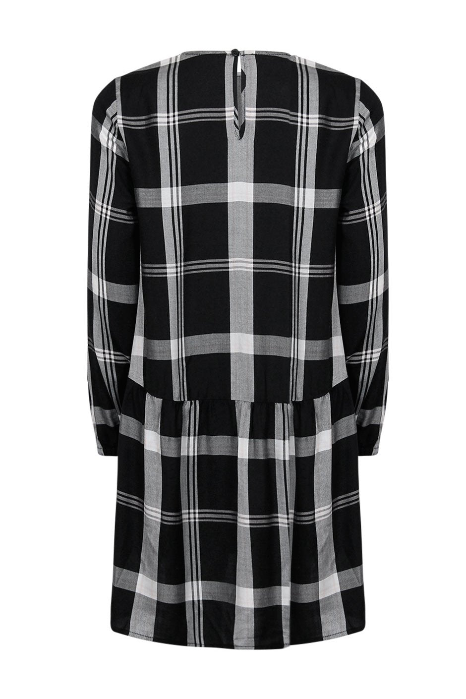 [TEST] Kids Long Sleeve Check Dress