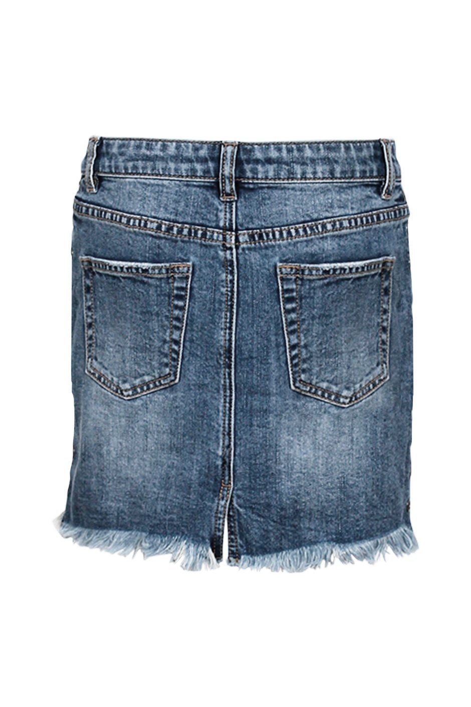 [TEST] Kids Eyelet Detail Skirt