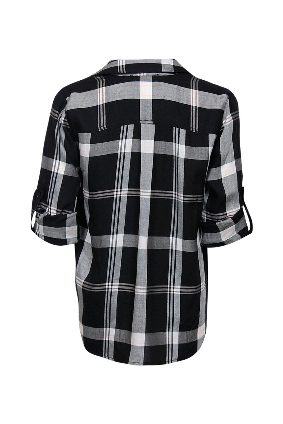 [TEST] Kids Tie Front Check Shirt