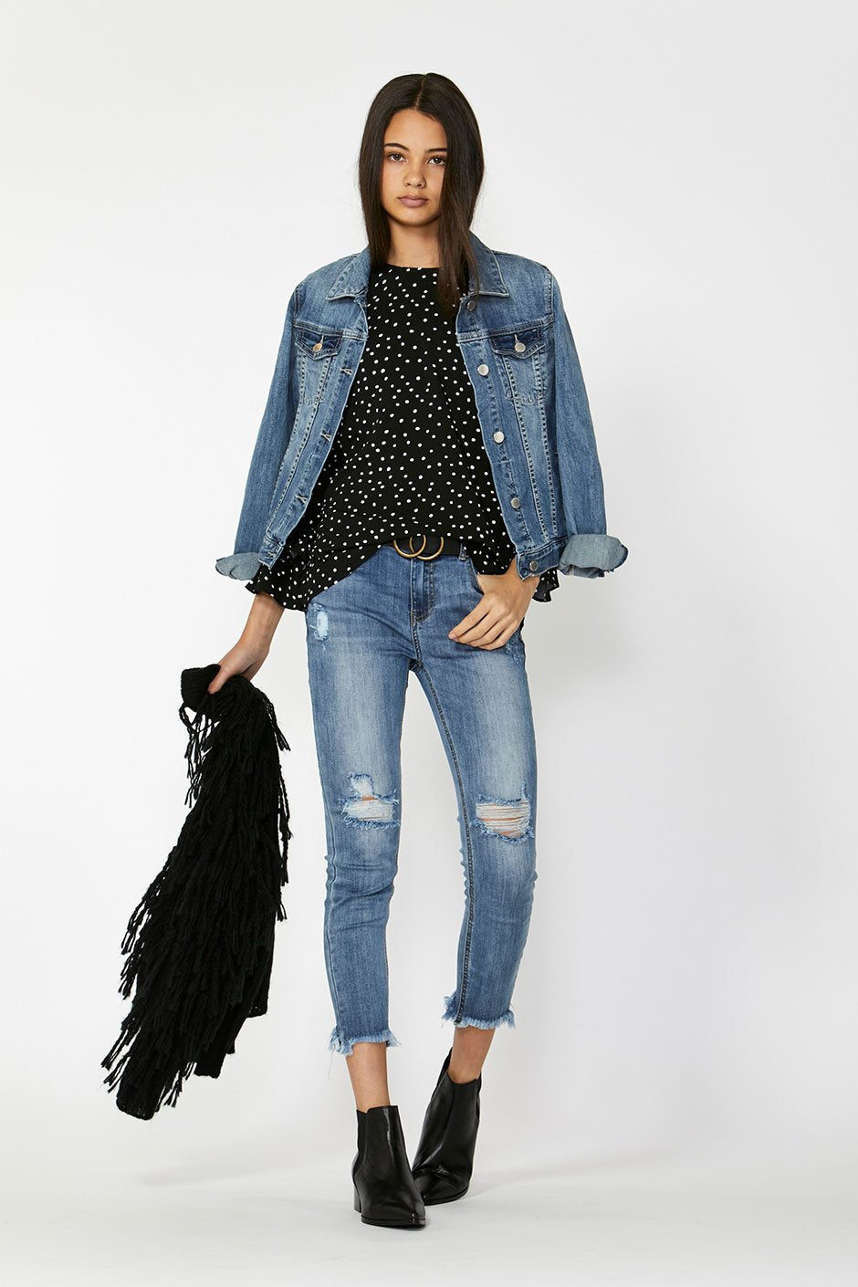 [TEST] Kids Ruffle Sleeve Blouse