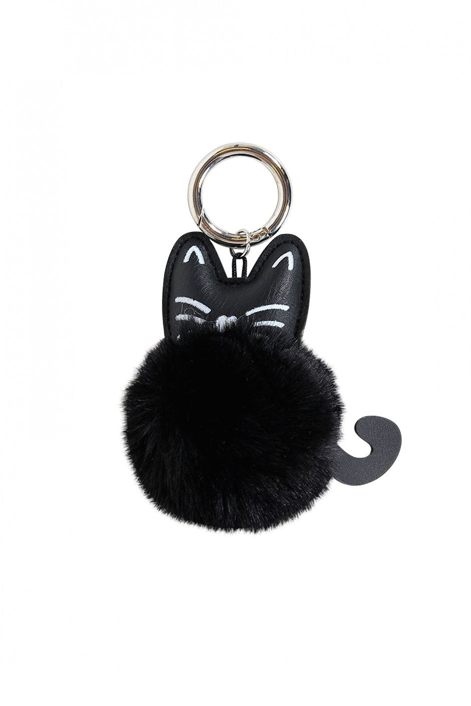 [TEST] Kids Cat Pom Pom Keyring