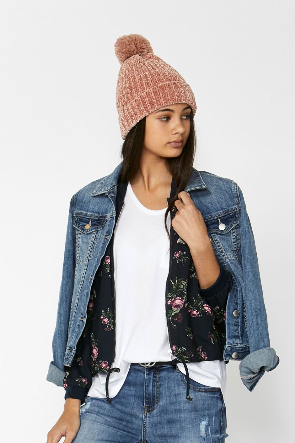 [TEST] Kids Ditsy Bomber Jacket