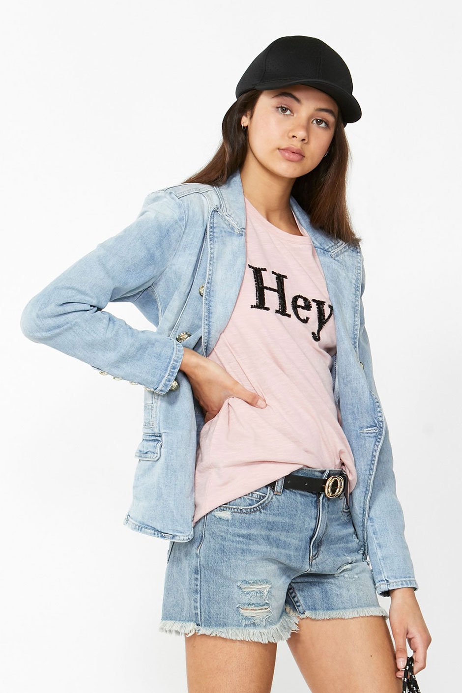 [TEST] Kids Hey Beaded Tee