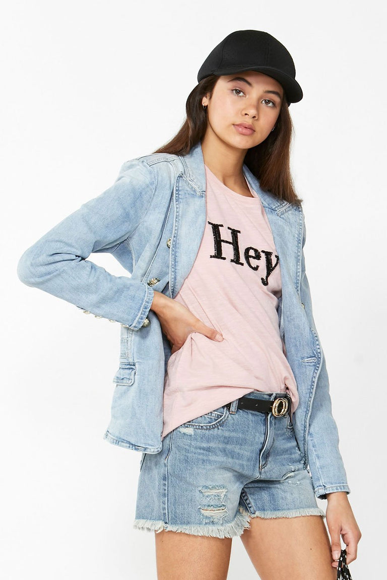 [TEST] Kids Hey Beaded Tee