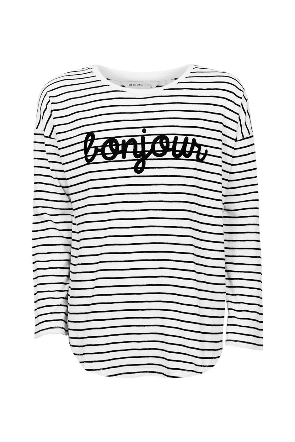 [TEST] Kids Bonjour Long Sleeve Tee