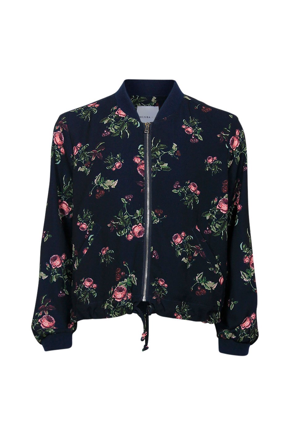 [TEST] Kids Rose Printed Bomber