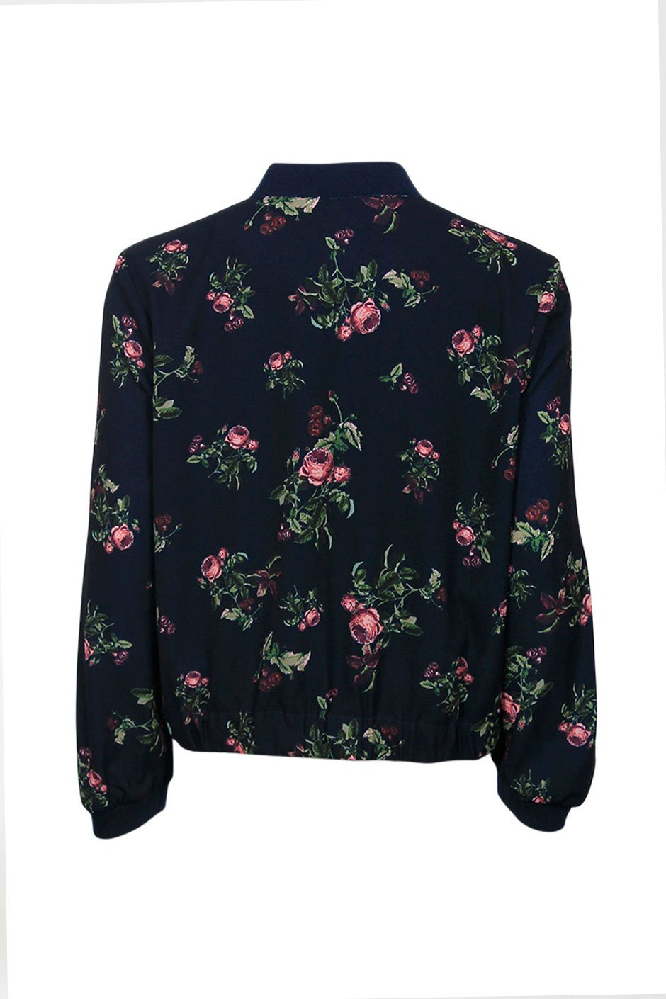 [TEST] Kids Rose Printed Bomber
