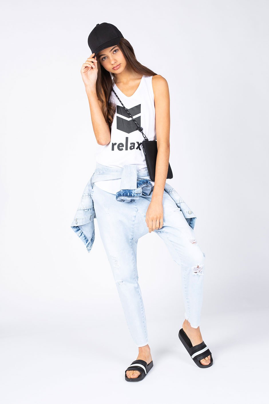[TEST] Kids Ripped Drop Crotch Jean