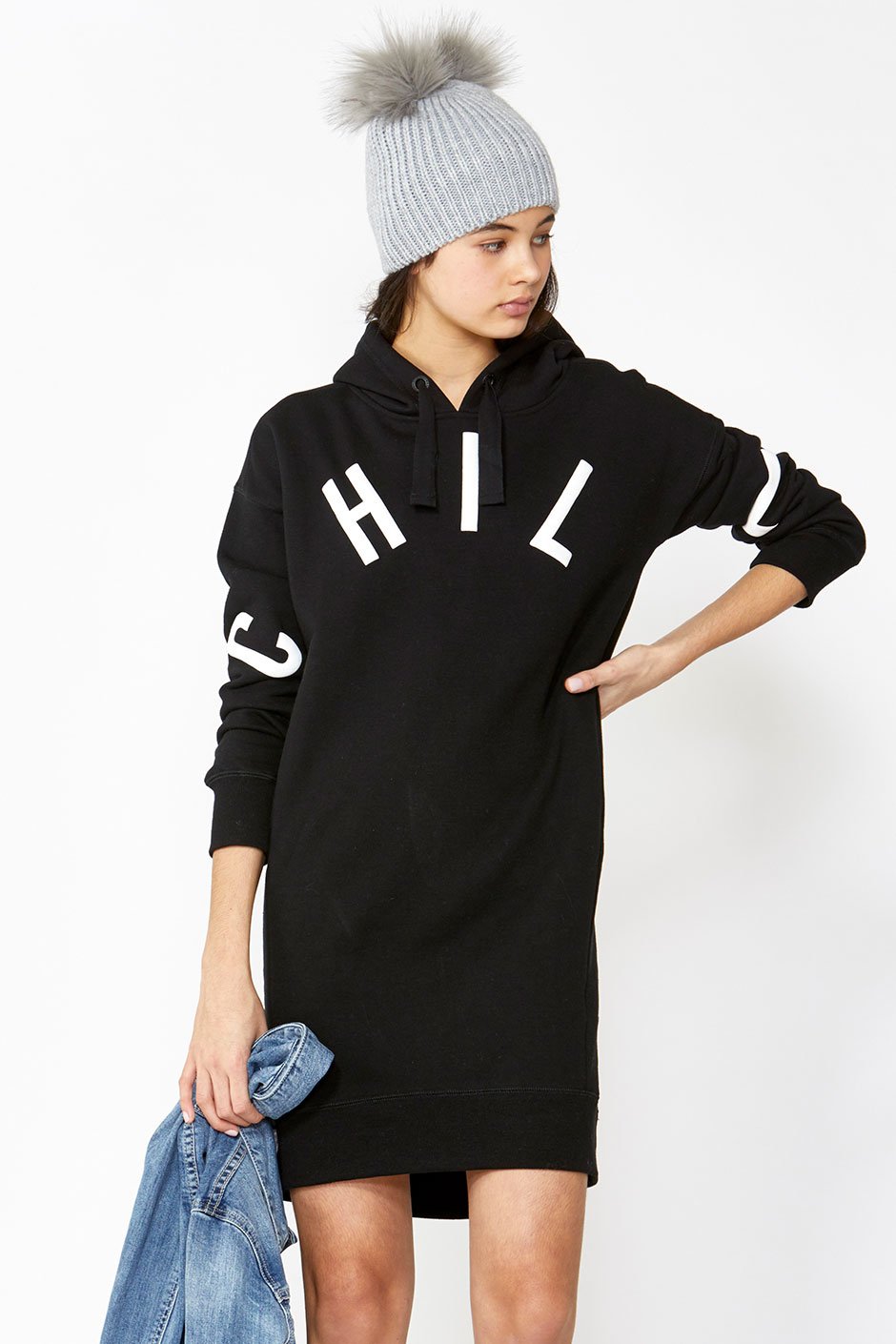 [TEST] Kids Chill Hooded Sweat Dress