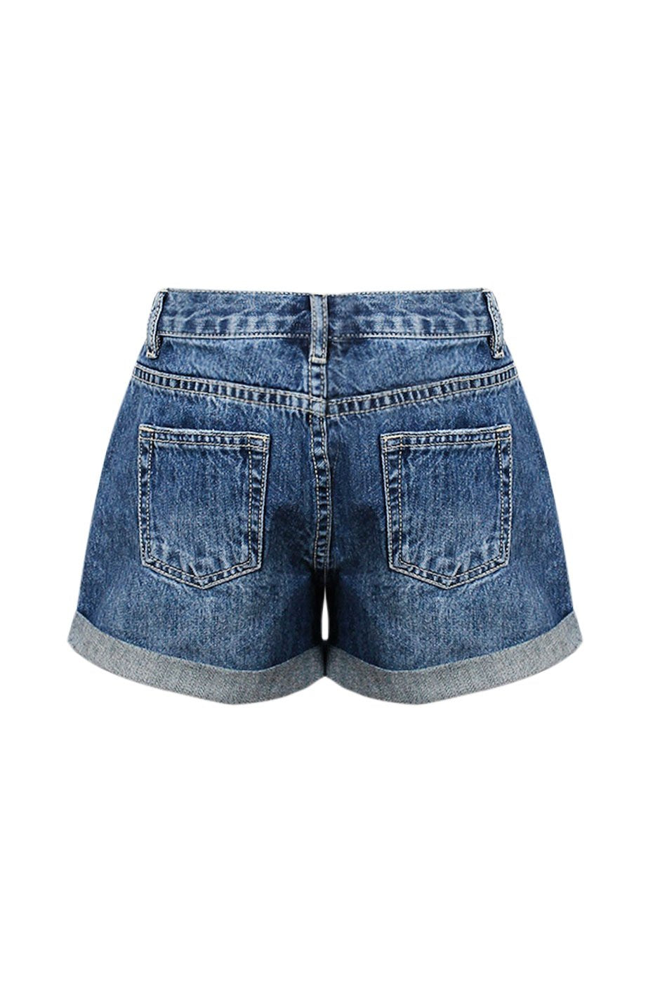 [TEST] Kids Denim Cuff Short