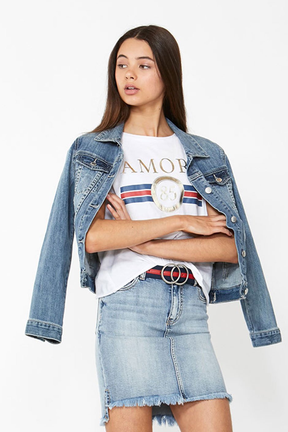 [TEST] Kids Printed Cropped Tee