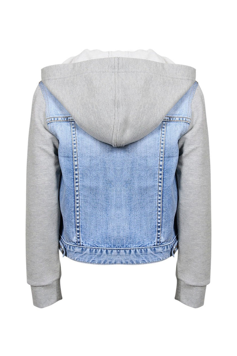 [TEST] Kids Hooded Denim Jacket