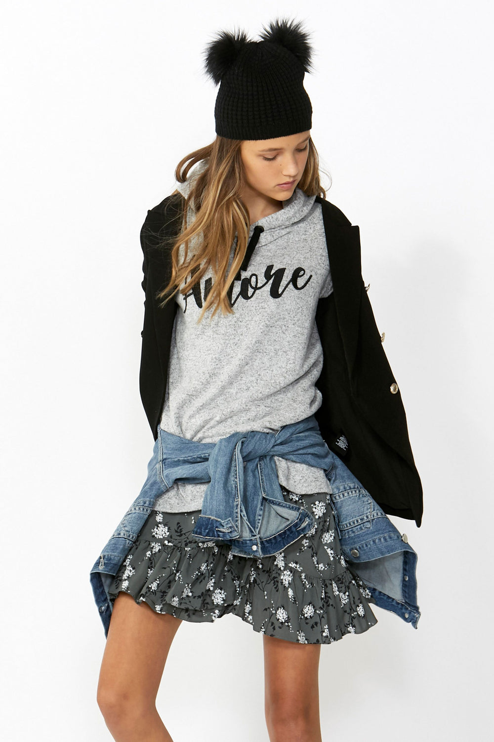[TEST] Kids Amore Hooded Sweat