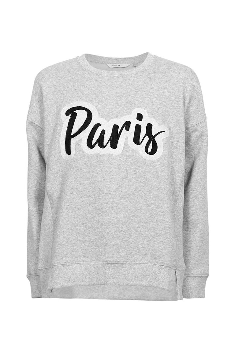 [TEST] Kids Paris Stepped Hem Sweat