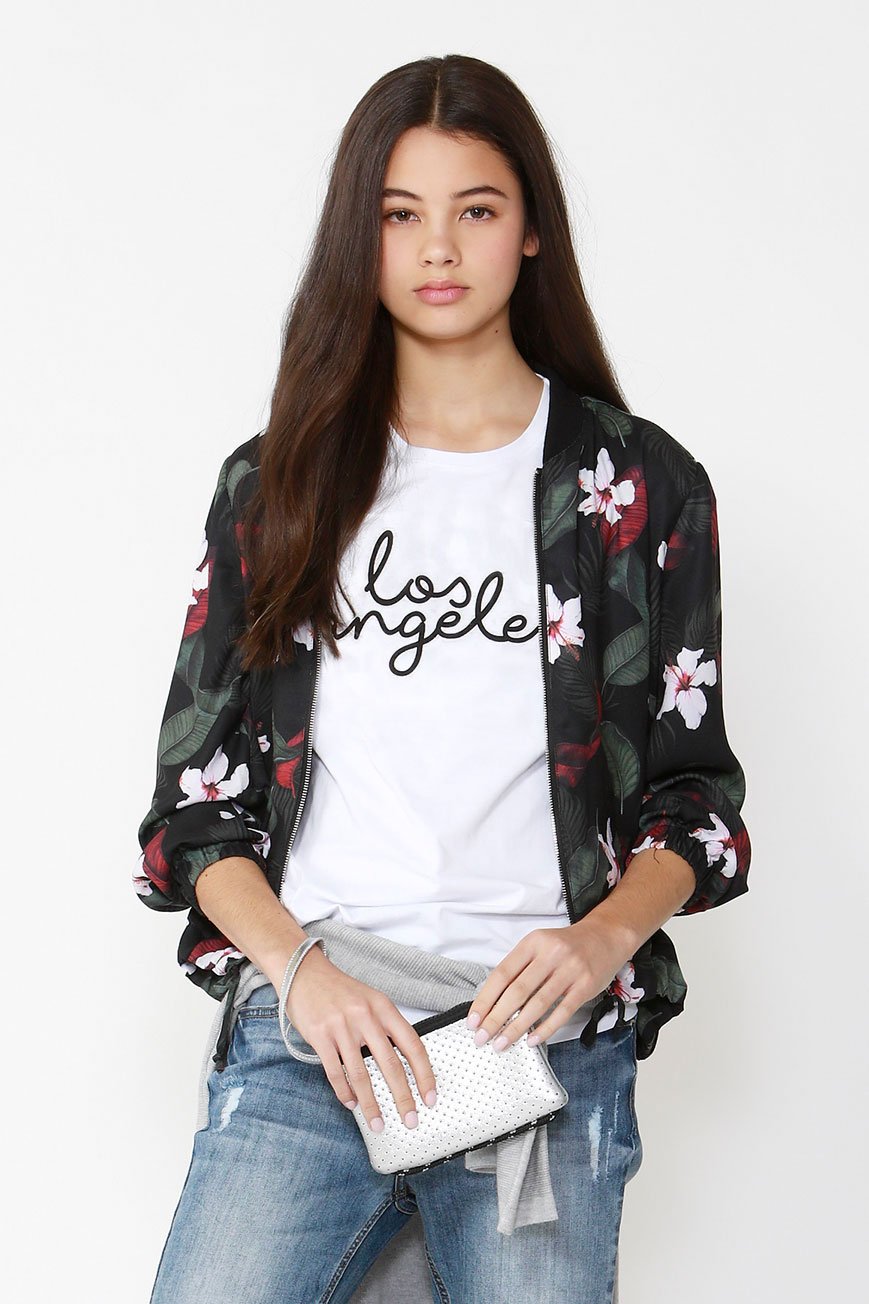 [TEST] Kids Los Angeles Text Tee
