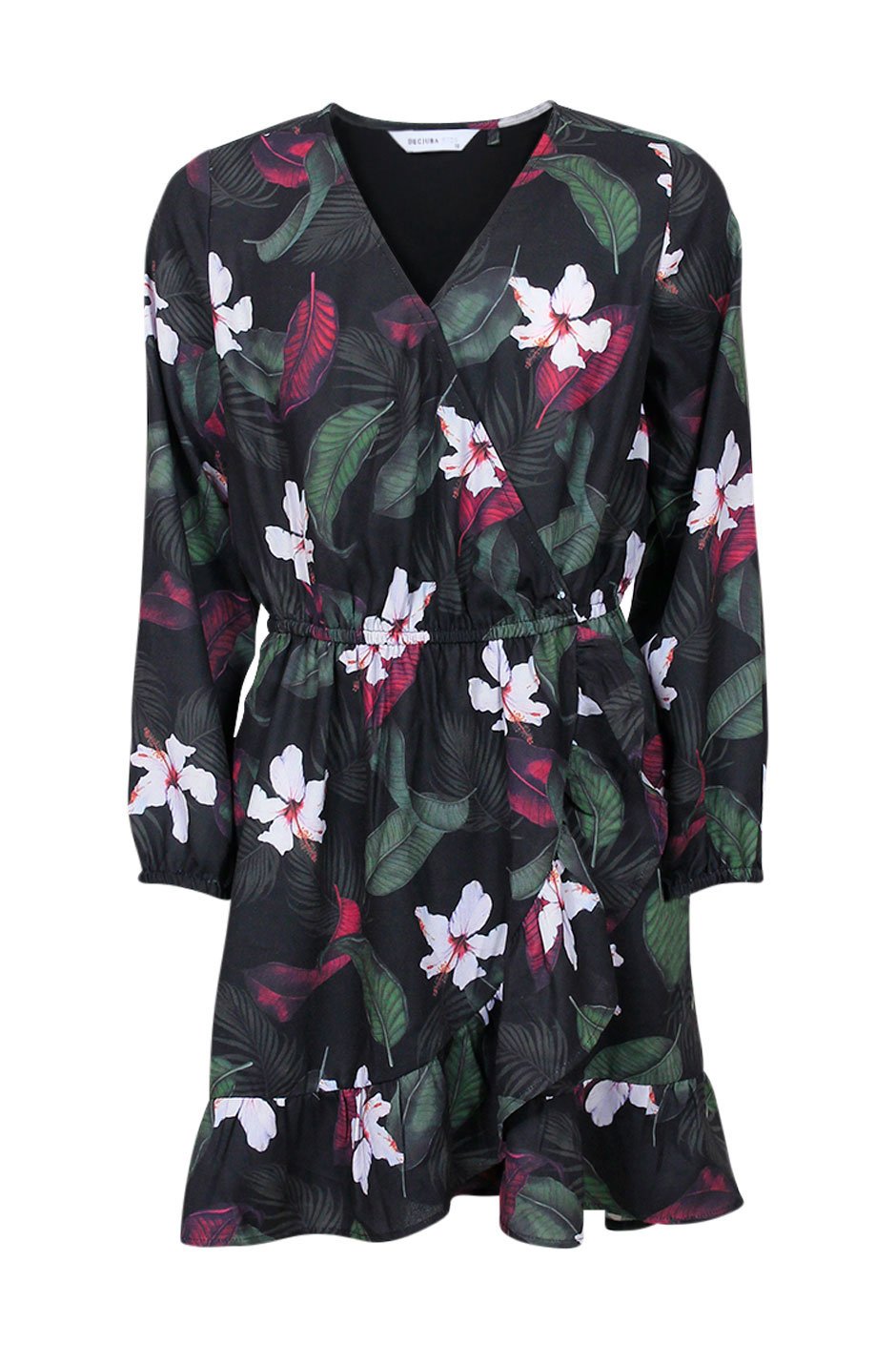 [TEST] Kids Tropical Wrap Dress