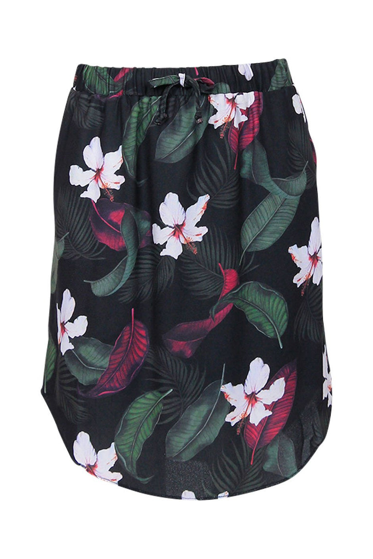 [TEST] Kids Tropical Curved Hem Skirt