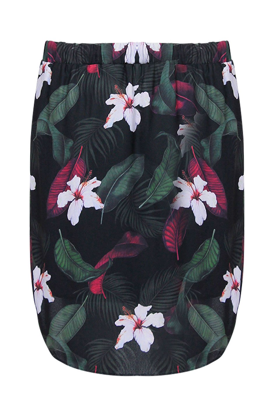 [TEST] Kids Tropical Curved Hem Skirt